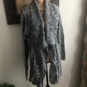 Motherhood Maternity Drape Collar Cardigan